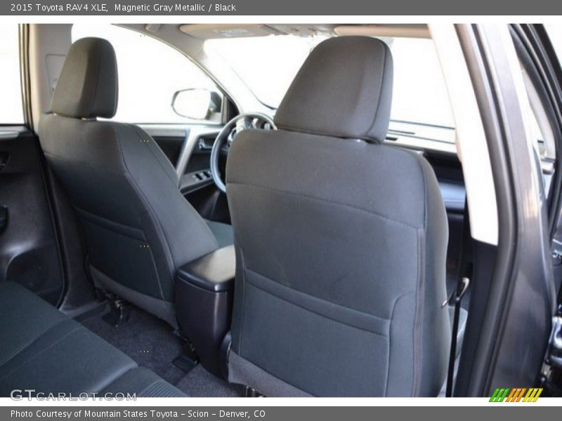 Magnetic Gray Metallic / Black 2015 Toyota RAV4 XLE