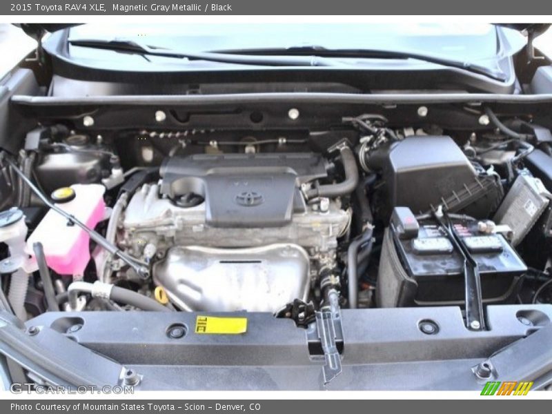 Magnetic Gray Metallic / Black 2015 Toyota RAV4 XLE