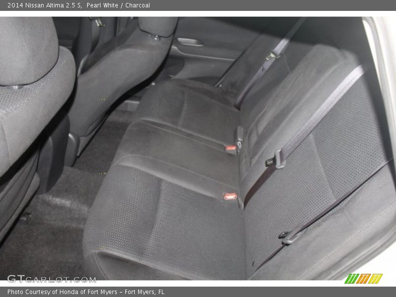 Pearl White / Charcoal 2014 Nissan Altima 2.5 S
