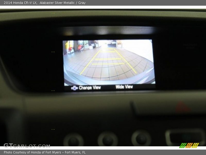 Alabaster Silver Metallic / Gray 2014 Honda CR-V LX