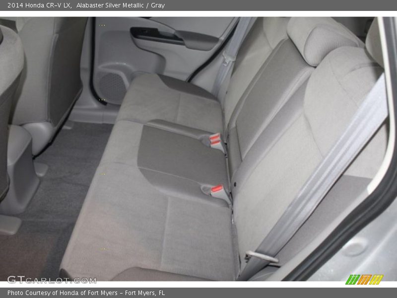 Alabaster Silver Metallic / Gray 2014 Honda CR-V LX