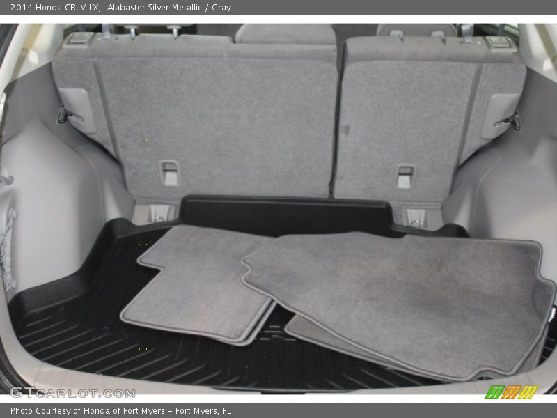 Alabaster Silver Metallic / Gray 2014 Honda CR-V LX