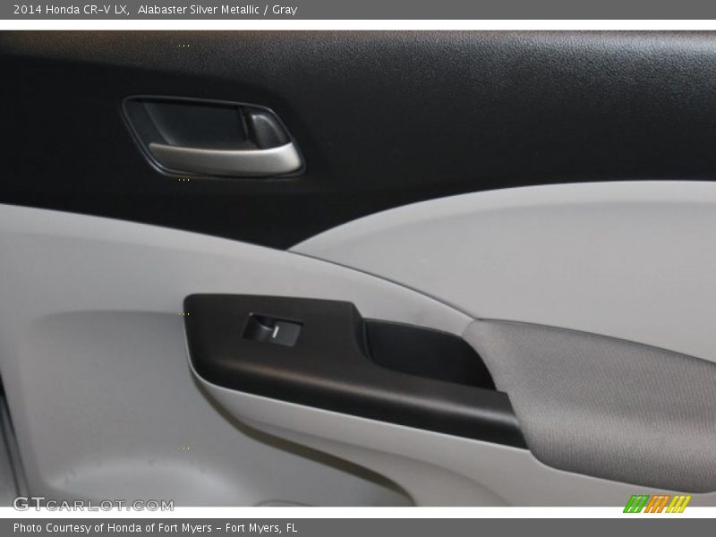 Alabaster Silver Metallic / Gray 2014 Honda CR-V LX