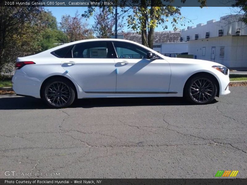  2018 Genesis G80 Sport Casablanca White