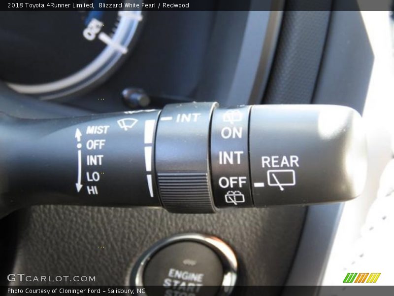 Blizzard White Pearl / Redwood 2018 Toyota 4Runner Limited