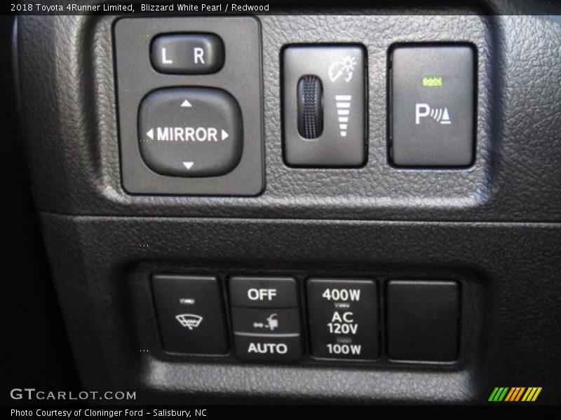 Blizzard White Pearl / Redwood 2018 Toyota 4Runner Limited