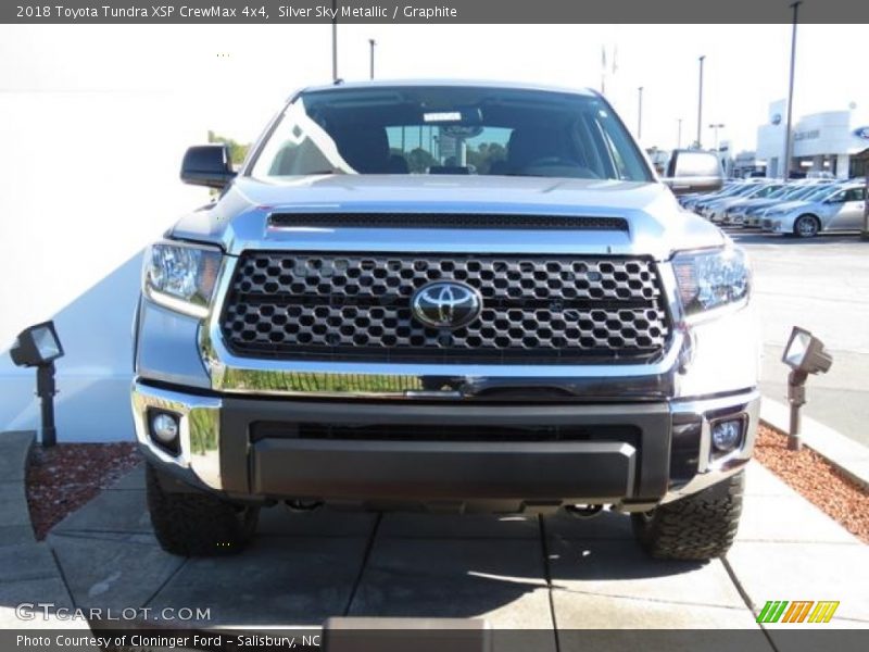 Silver Sky Metallic / Graphite 2018 Toyota Tundra XSP CrewMax 4x4