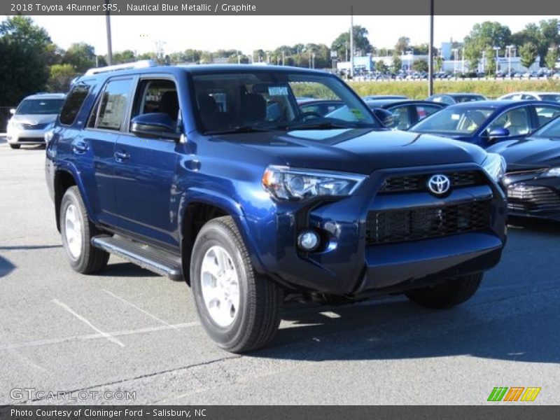 Nautical Blue Metallic / Graphite 2018 Toyota 4Runner SR5