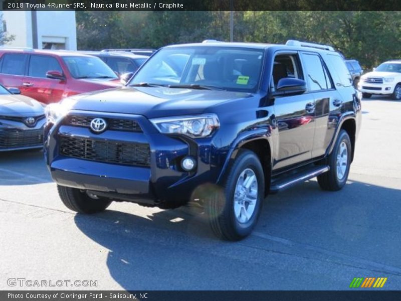 Nautical Blue Metallic / Graphite 2018 Toyota 4Runner SR5