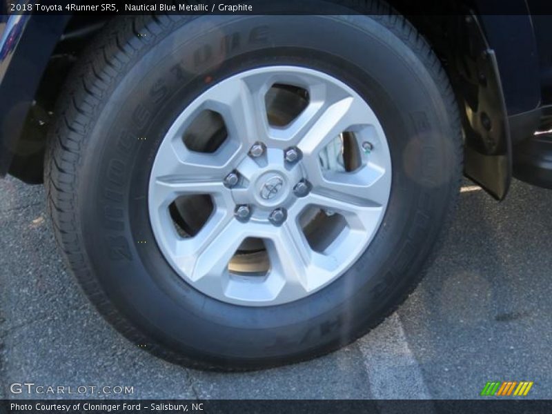 Nautical Blue Metallic / Graphite 2018 Toyota 4Runner SR5