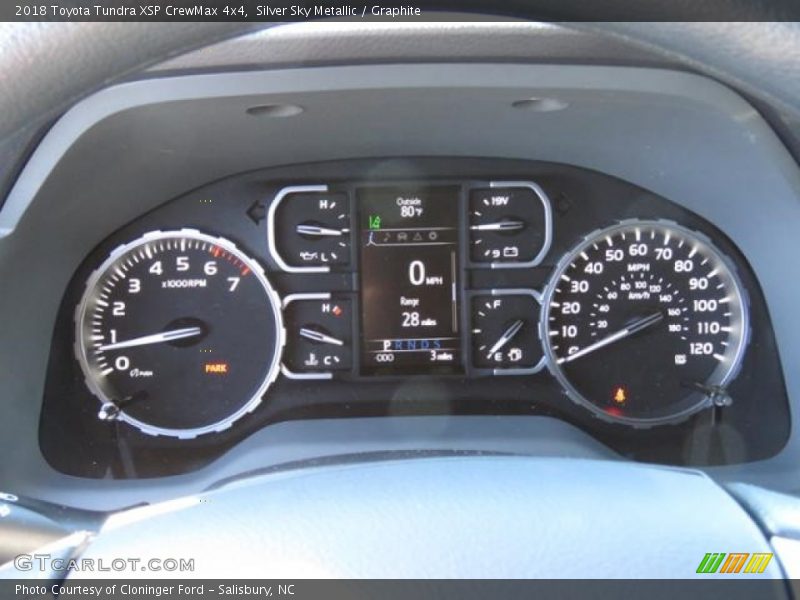  2018 Tundra XSP CrewMax 4x4 XSP CrewMax 4x4 Gauges