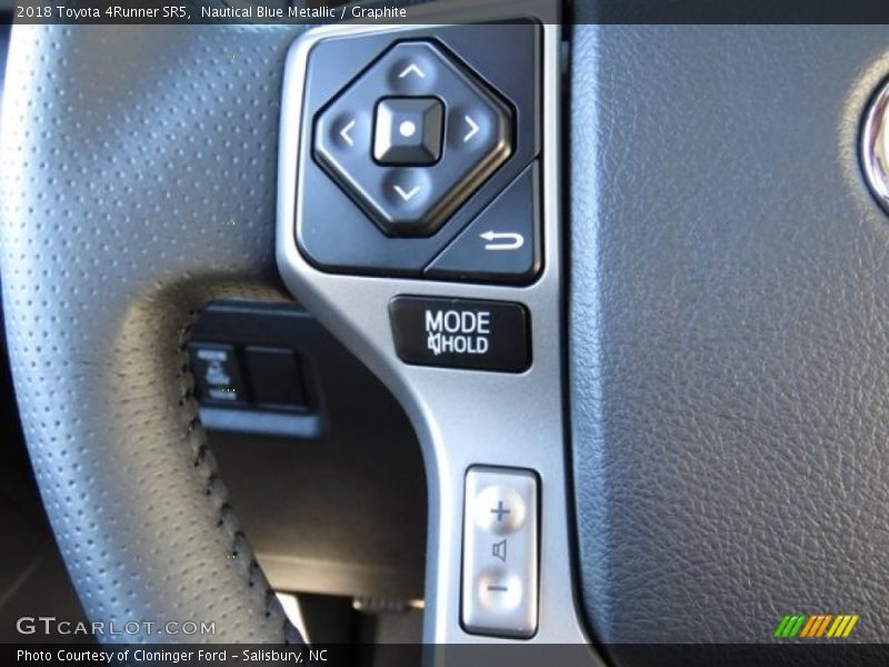 Nautical Blue Metallic / Graphite 2018 Toyota 4Runner SR5