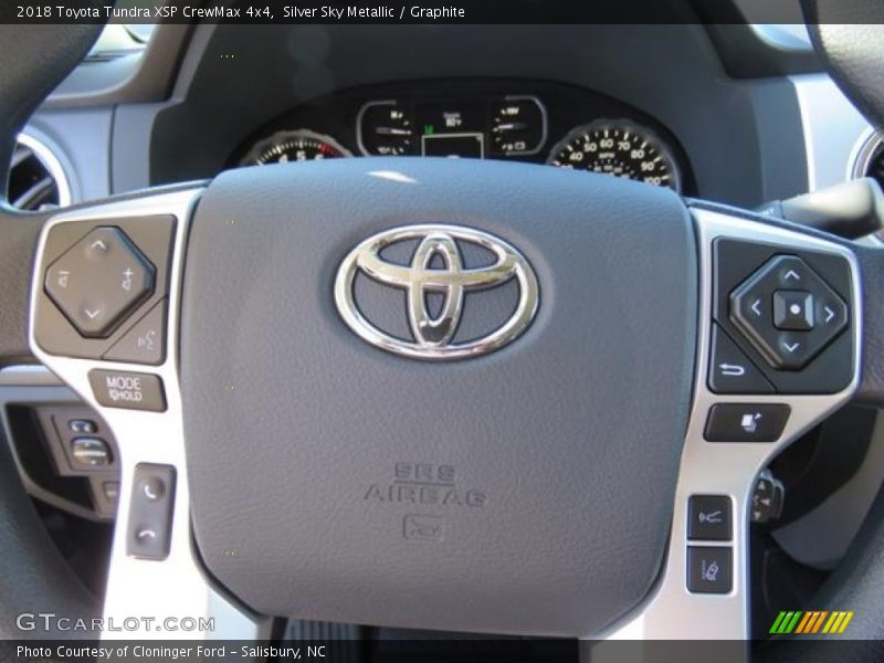 Controls of 2018 Tundra XSP CrewMax 4x4