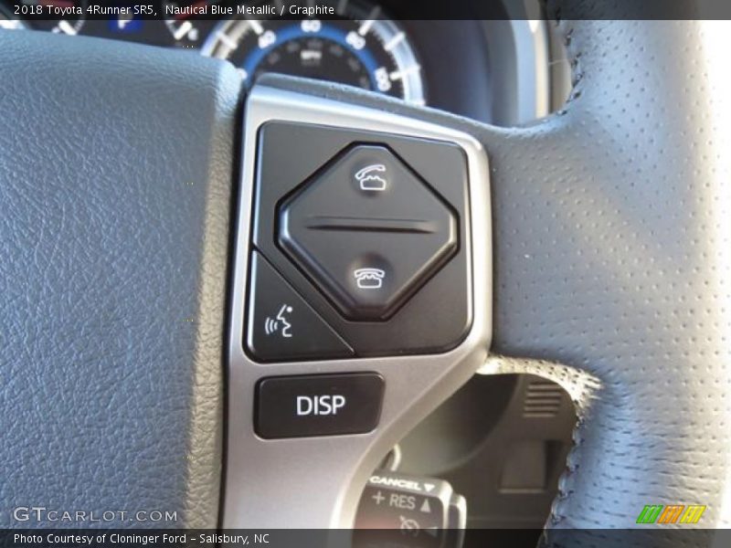 Nautical Blue Metallic / Graphite 2018 Toyota 4Runner SR5