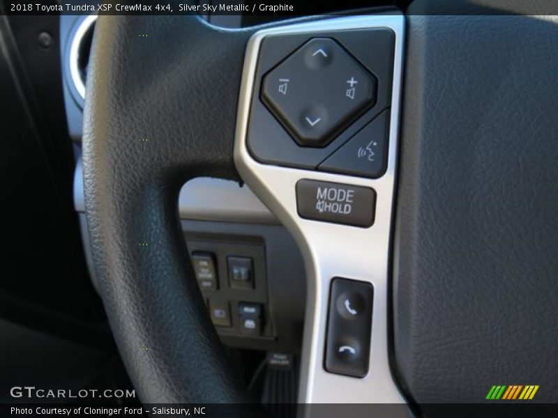 Controls of 2018 Tundra XSP CrewMax 4x4