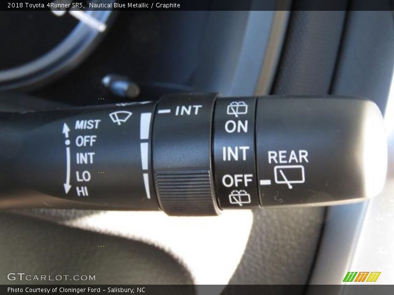 Nautical Blue Metallic / Graphite 2018 Toyota 4Runner SR5