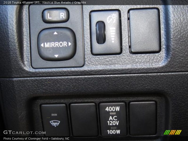 Nautical Blue Metallic / Graphite 2018 Toyota 4Runner SR5