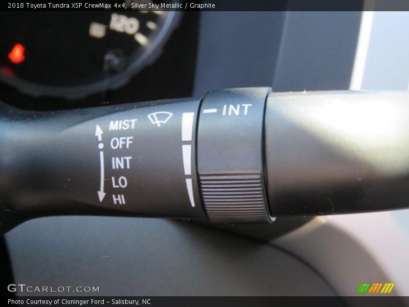 Controls of 2018 Tundra XSP CrewMax 4x4