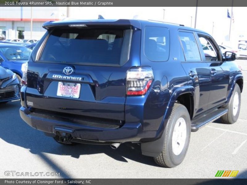 Nautical Blue Metallic / Graphite 2018 Toyota 4Runner SR5