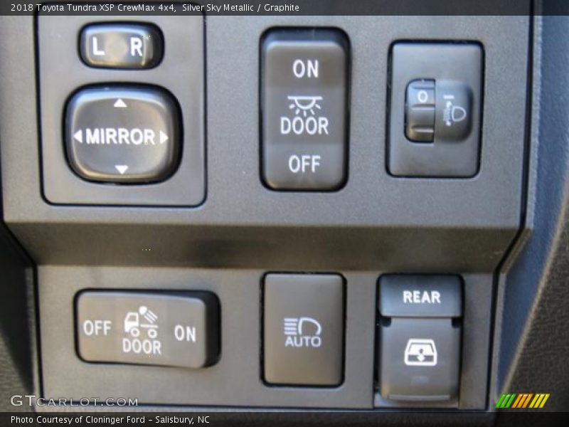 Controls of 2018 Tundra XSP CrewMax 4x4