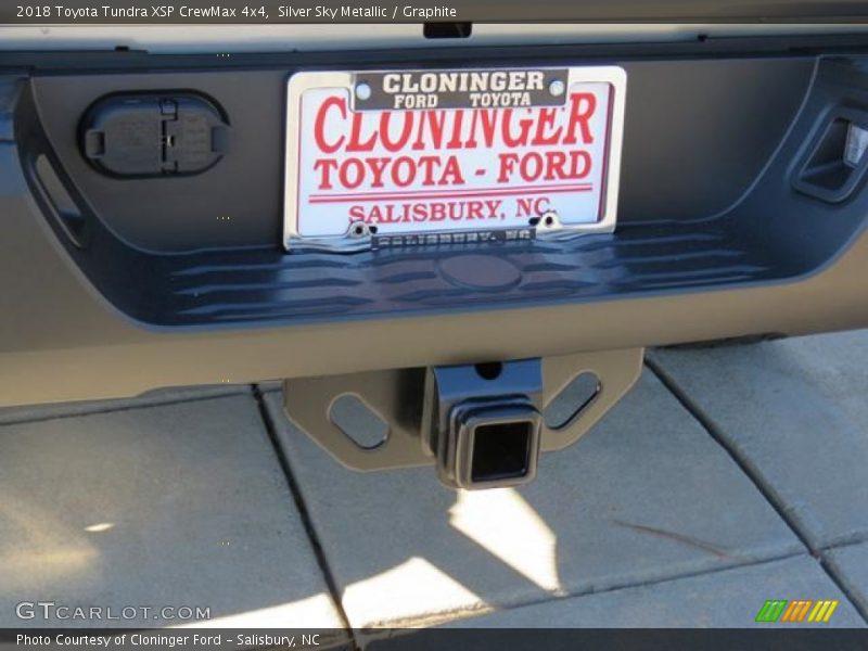 Silver Sky Metallic / Graphite 2018 Toyota Tundra XSP CrewMax 4x4