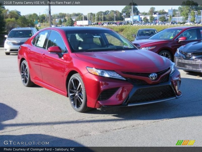 Ruby Flare Pearl / Ash 2018 Toyota Camry XSE V6