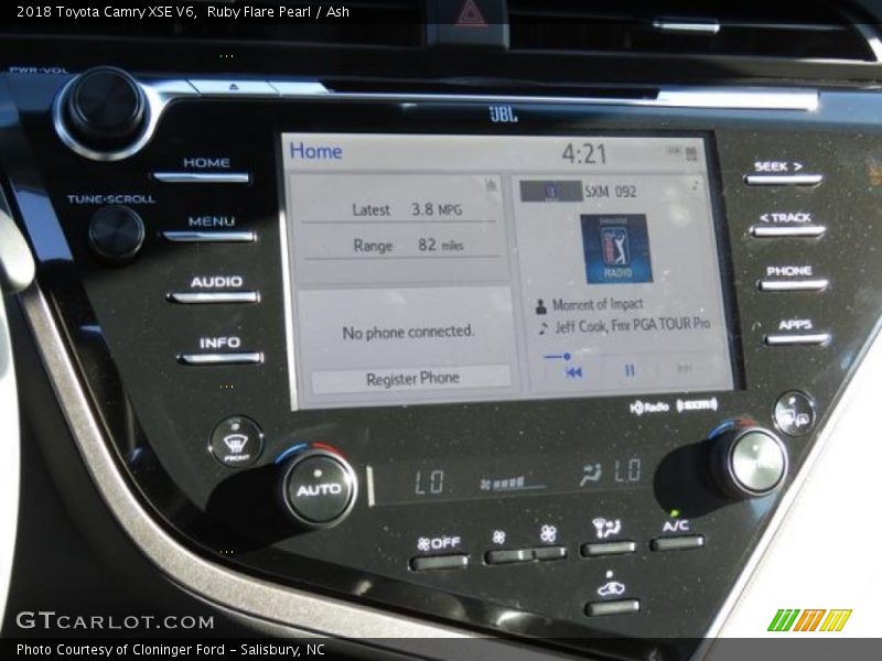 Ruby Flare Pearl / Ash 2018 Toyota Camry XSE V6