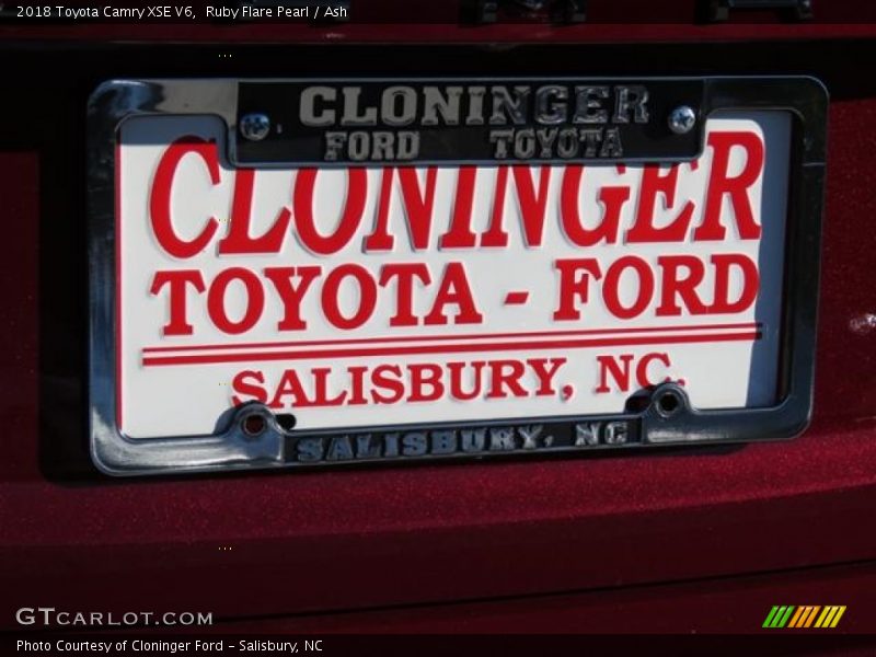 Ruby Flare Pearl / Ash 2018 Toyota Camry XSE V6