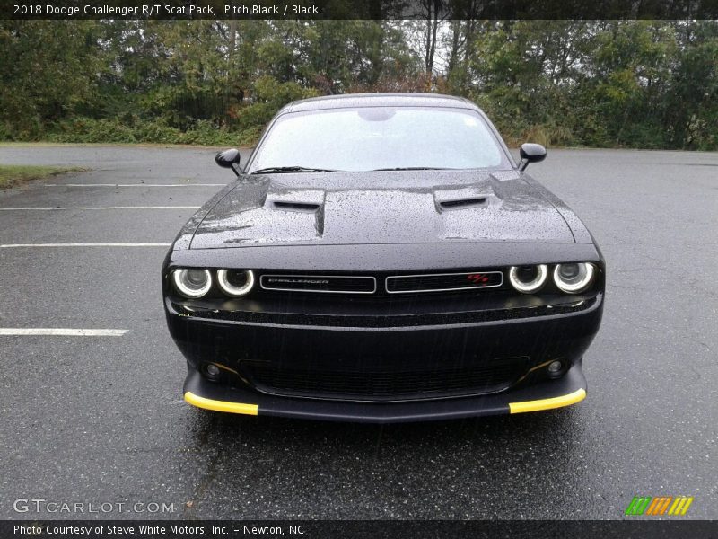 Pitch Black / Black 2018 Dodge Challenger R/T Scat Pack
