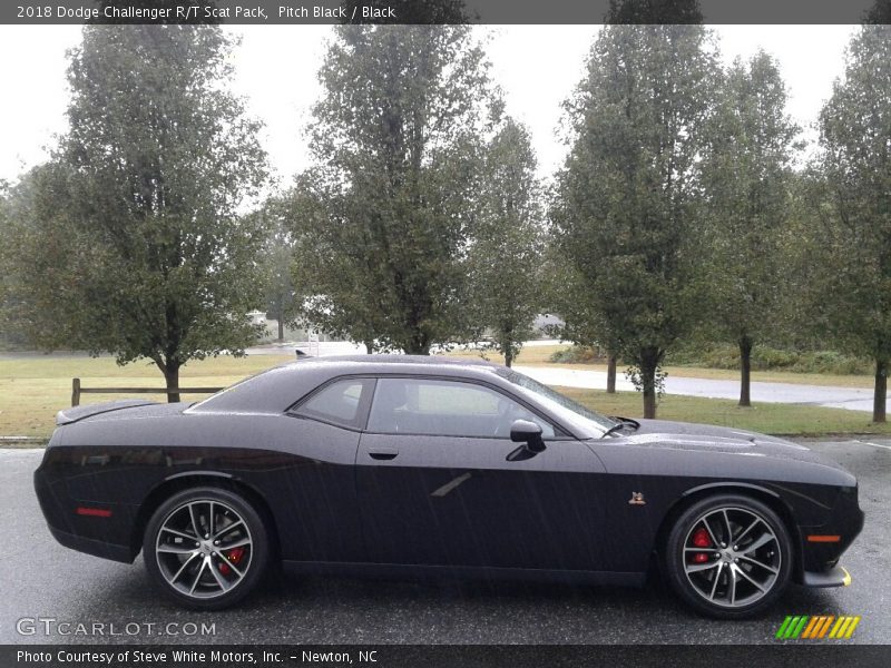 Pitch Black / Black 2018 Dodge Challenger R/T Scat Pack