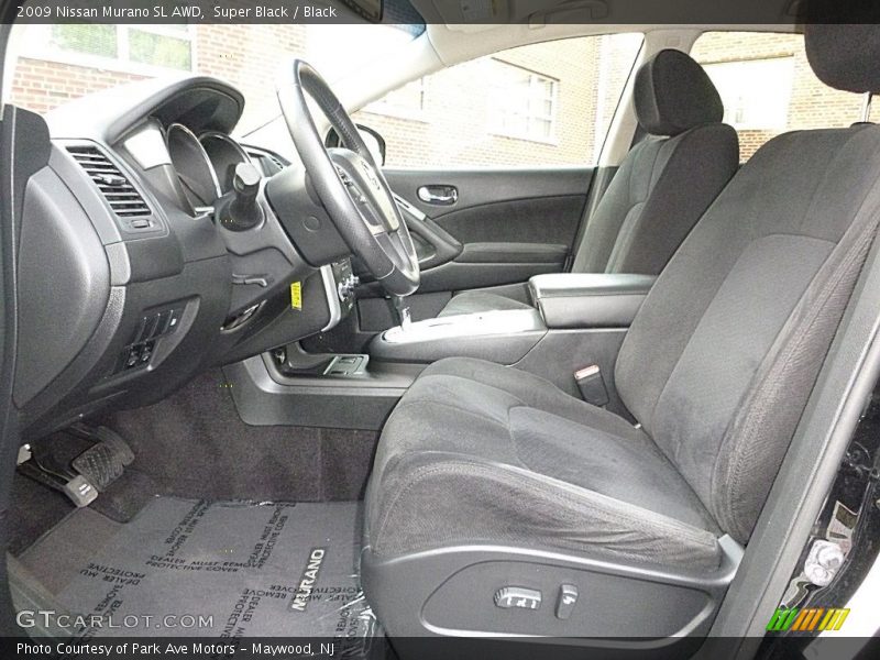 Super Black / Black 2009 Nissan Murano SL AWD