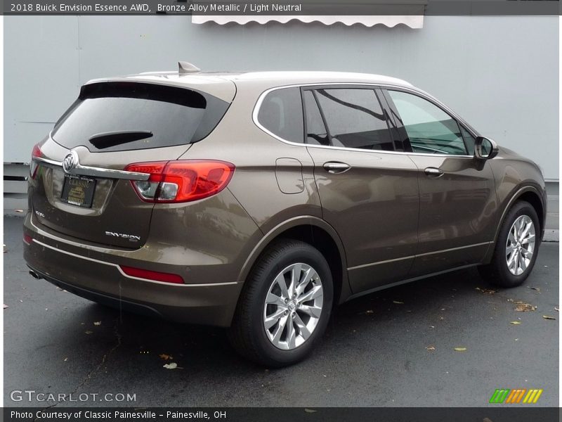 Bronze Alloy Metallic / Light Neutral 2018 Buick Envision Essence AWD