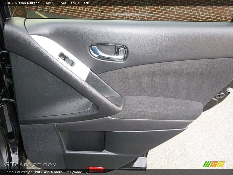 Super Black / Black 2009 Nissan Murano SL AWD