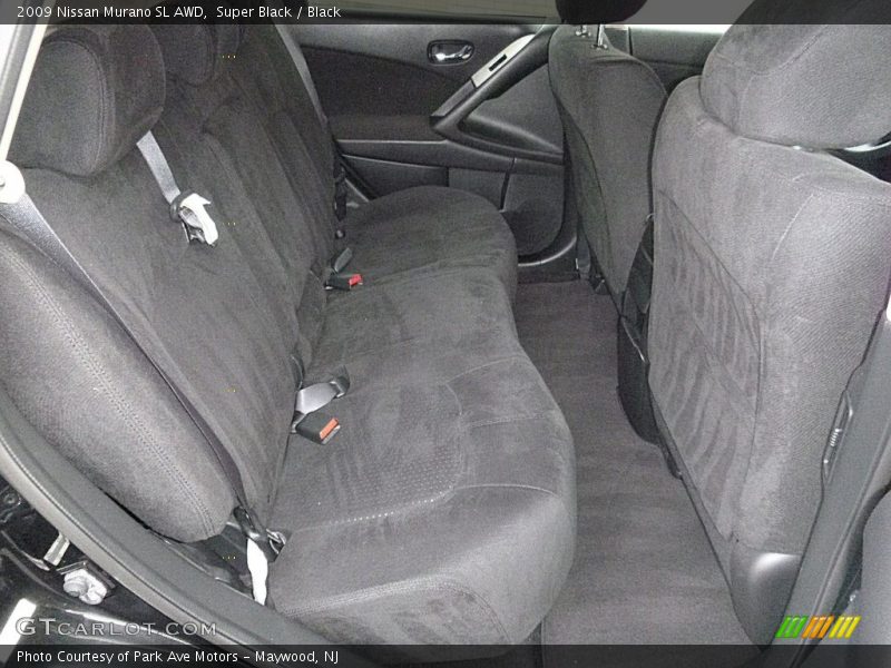 Super Black / Black 2009 Nissan Murano SL AWD