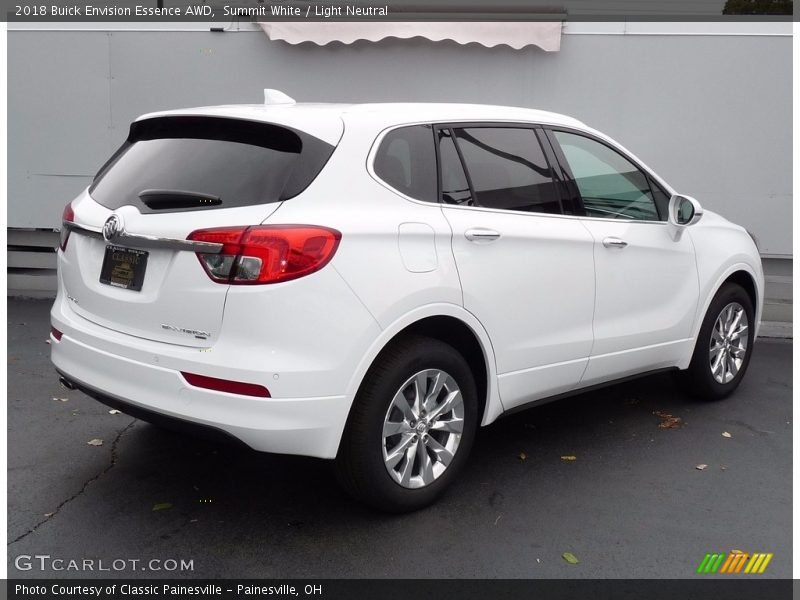 Summit White / Light Neutral 2018 Buick Envision Essence AWD