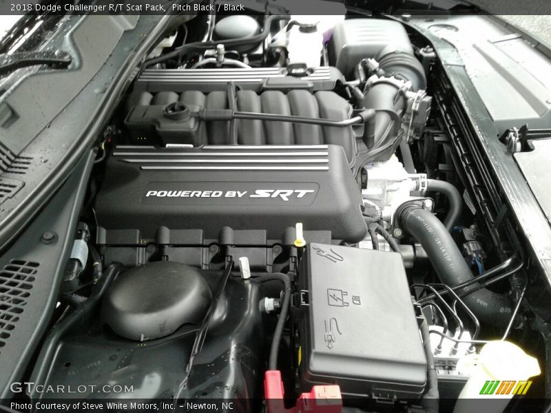 Pitch Black / Black 2018 Dodge Challenger R/T Scat Pack