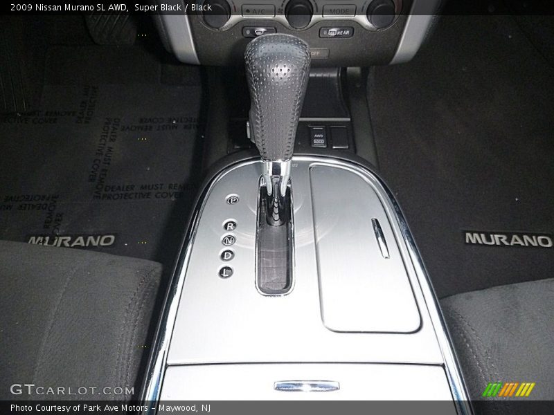 Super Black / Black 2009 Nissan Murano SL AWD
