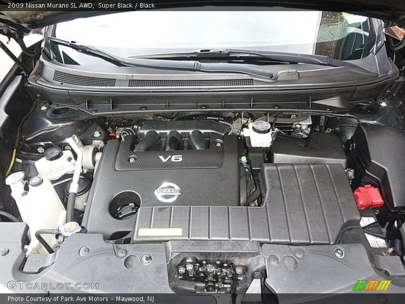 Super Black / Black 2009 Nissan Murano SL AWD