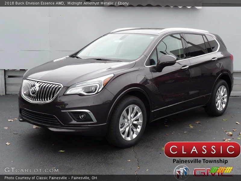 Midnight Amethyst Metallic / Ebony 2018 Buick Envision Essence AWD