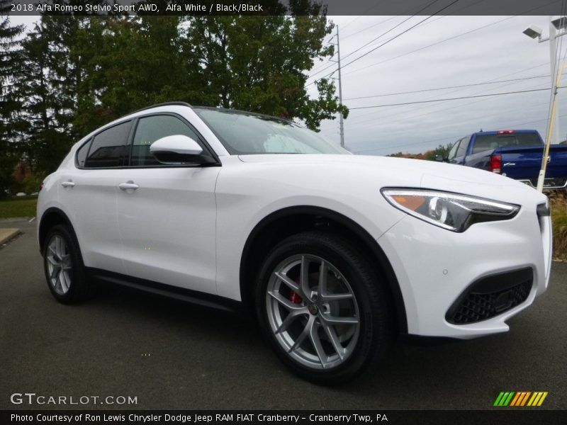  2018 Stelvio Sport AWD Alfa White