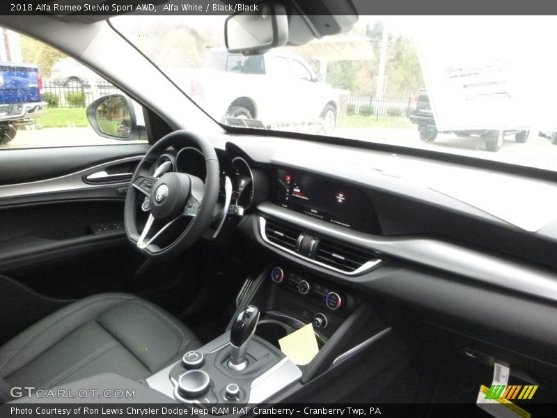 Dashboard of 2018 Stelvio Sport AWD