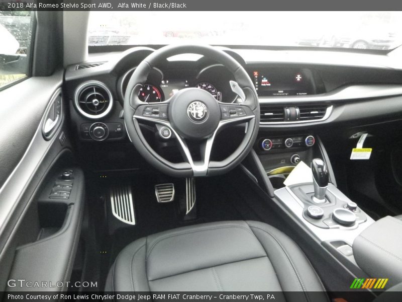 Dashboard of 2018 Stelvio Sport AWD