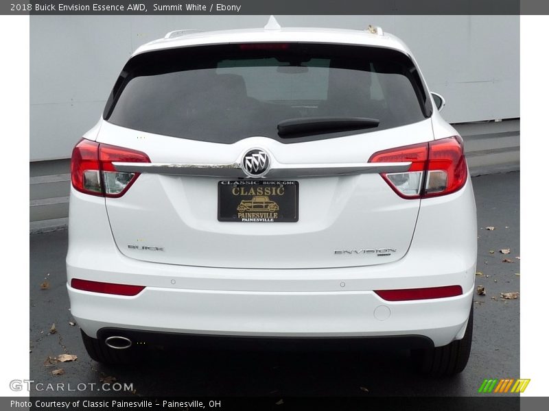 Summit White / Ebony 2018 Buick Envision Essence AWD