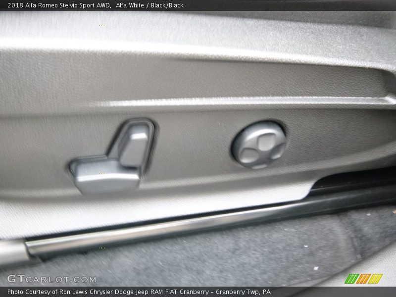 Alfa White / Black/Black 2018 Alfa Romeo Stelvio Sport AWD