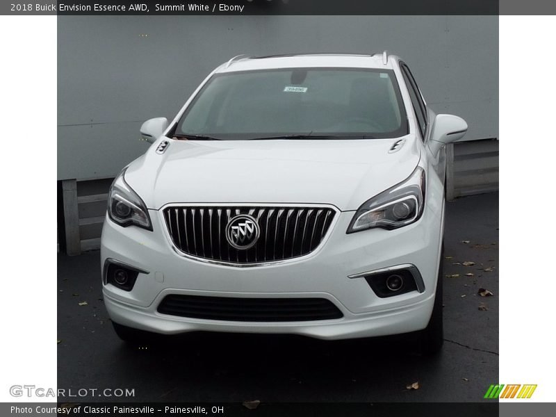 Summit White / Ebony 2018 Buick Envision Essence AWD