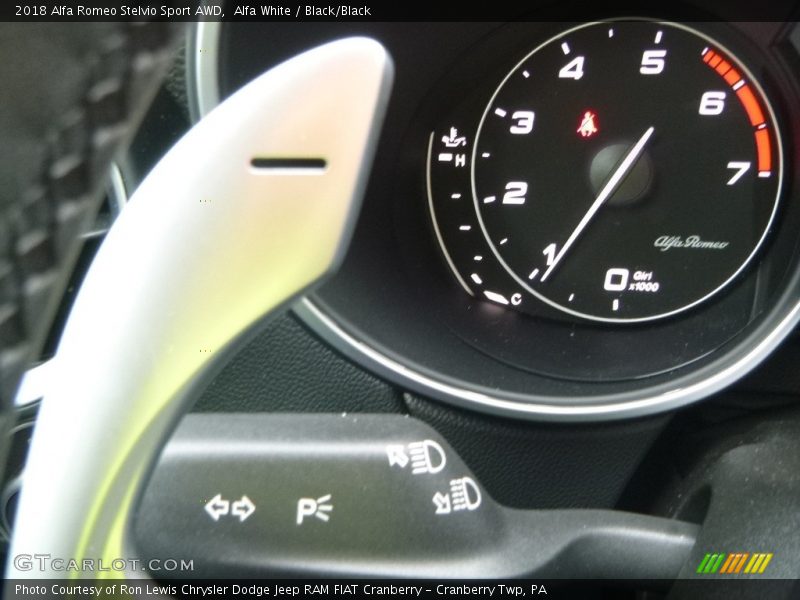 Controls of 2018 Stelvio Sport AWD