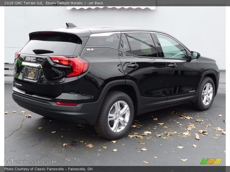 Ebony Twilight Metallic / ­Jet Black 2018 GMC Terrain SLE