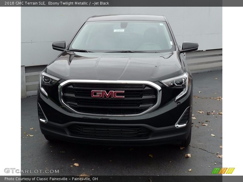 Ebony Twilight Metallic / ­Jet Black 2018 GMC Terrain SLE