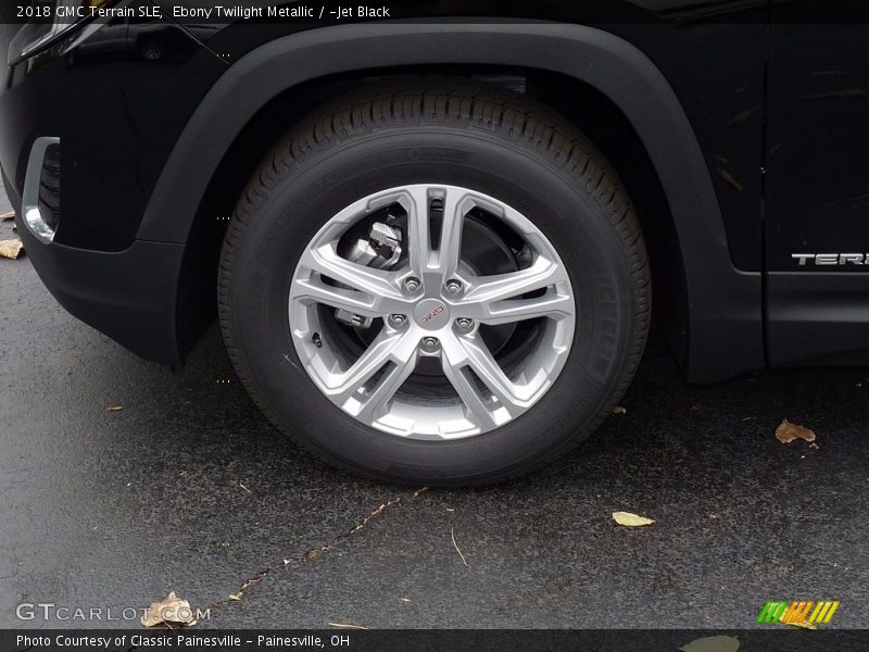 Ebony Twilight Metallic / ­Jet Black 2018 GMC Terrain SLE