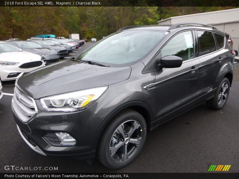 Magnetic / Charcoal Black 2018 Ford Escape SEL 4WD